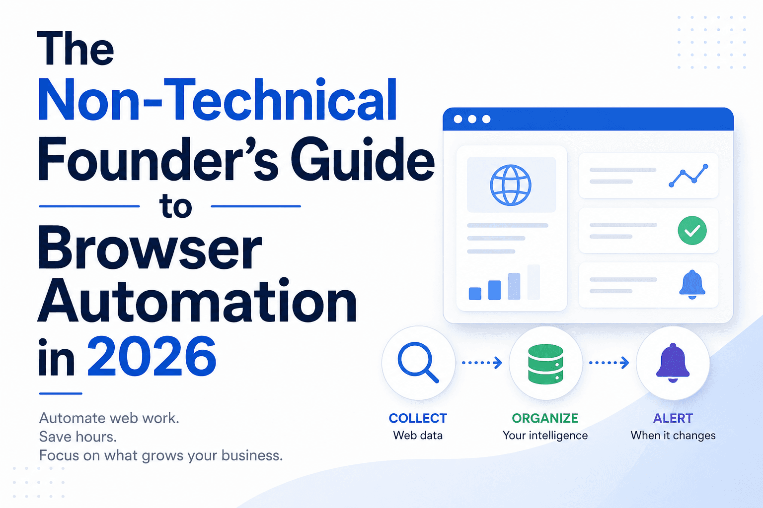 The Non-Technical Founder's Guide to Browser Automation in 2026