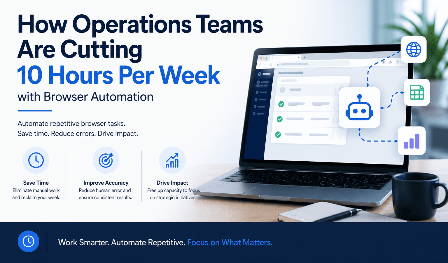 How Operations Teams Are Cutting 10 Hours Per Week with Browser Automation